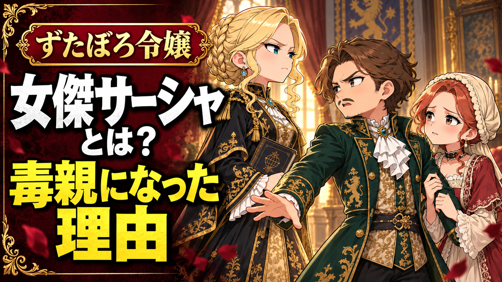 ずたぼろ令嬢の女傑サーシャ・グレゴール・エルヴィラの関係
